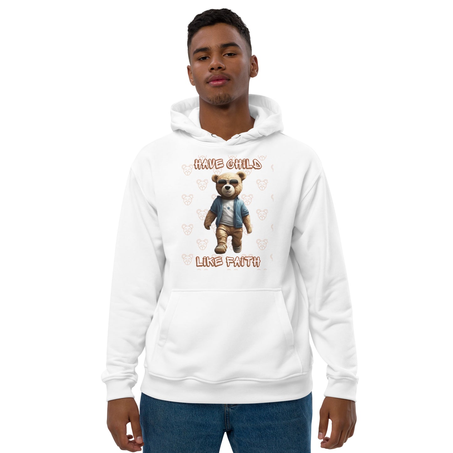 Have child like faith Premium eco hoodie