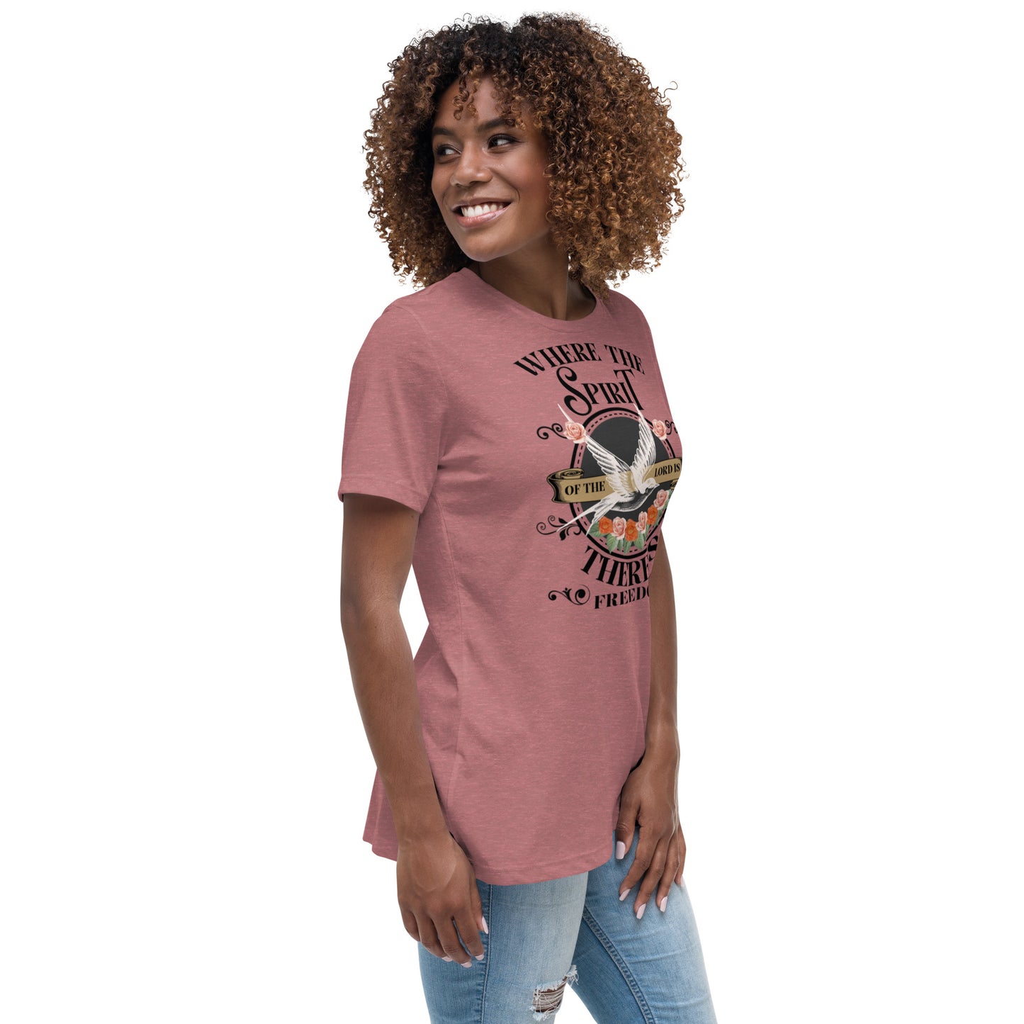 Where The Spirit of The Lord Is Women's Relaxed T-Shirt