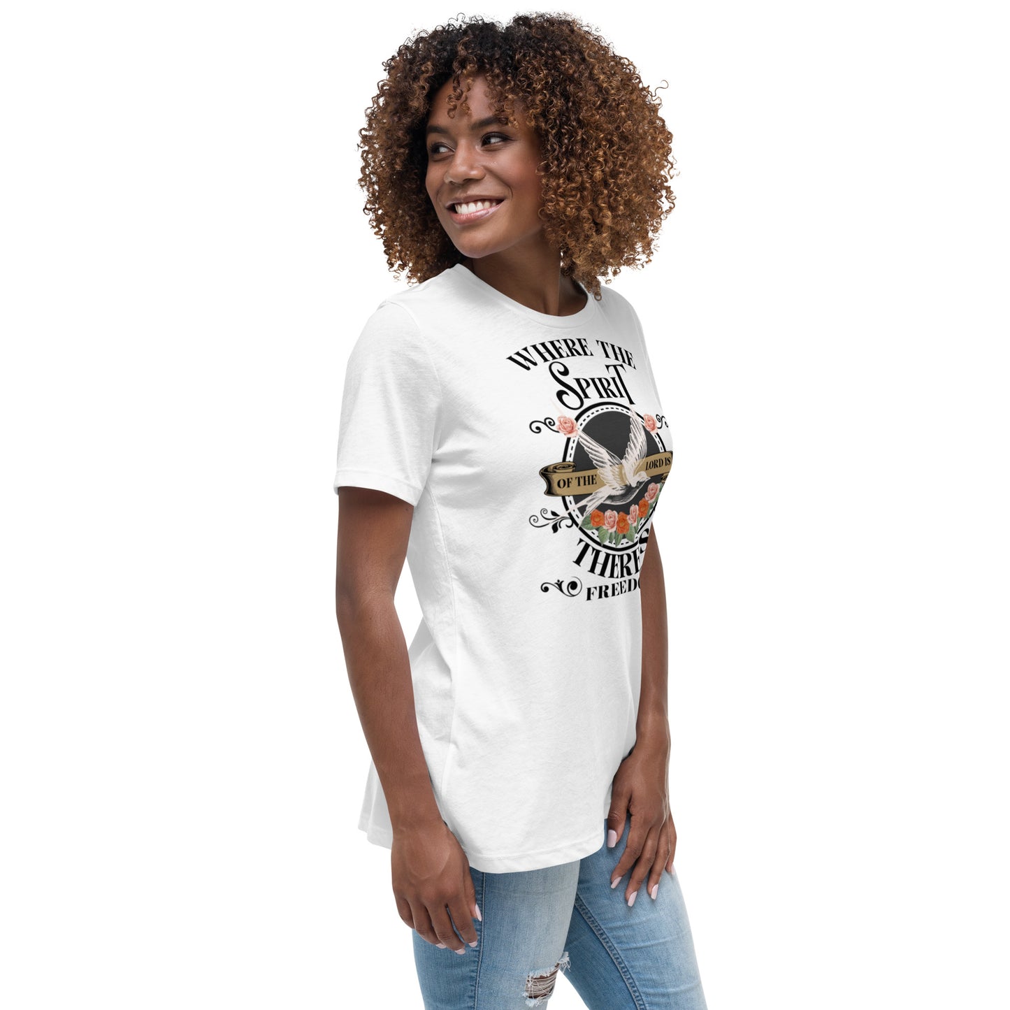 Where The Spirit of The Lord Is Women's Relaxed T-Shirt